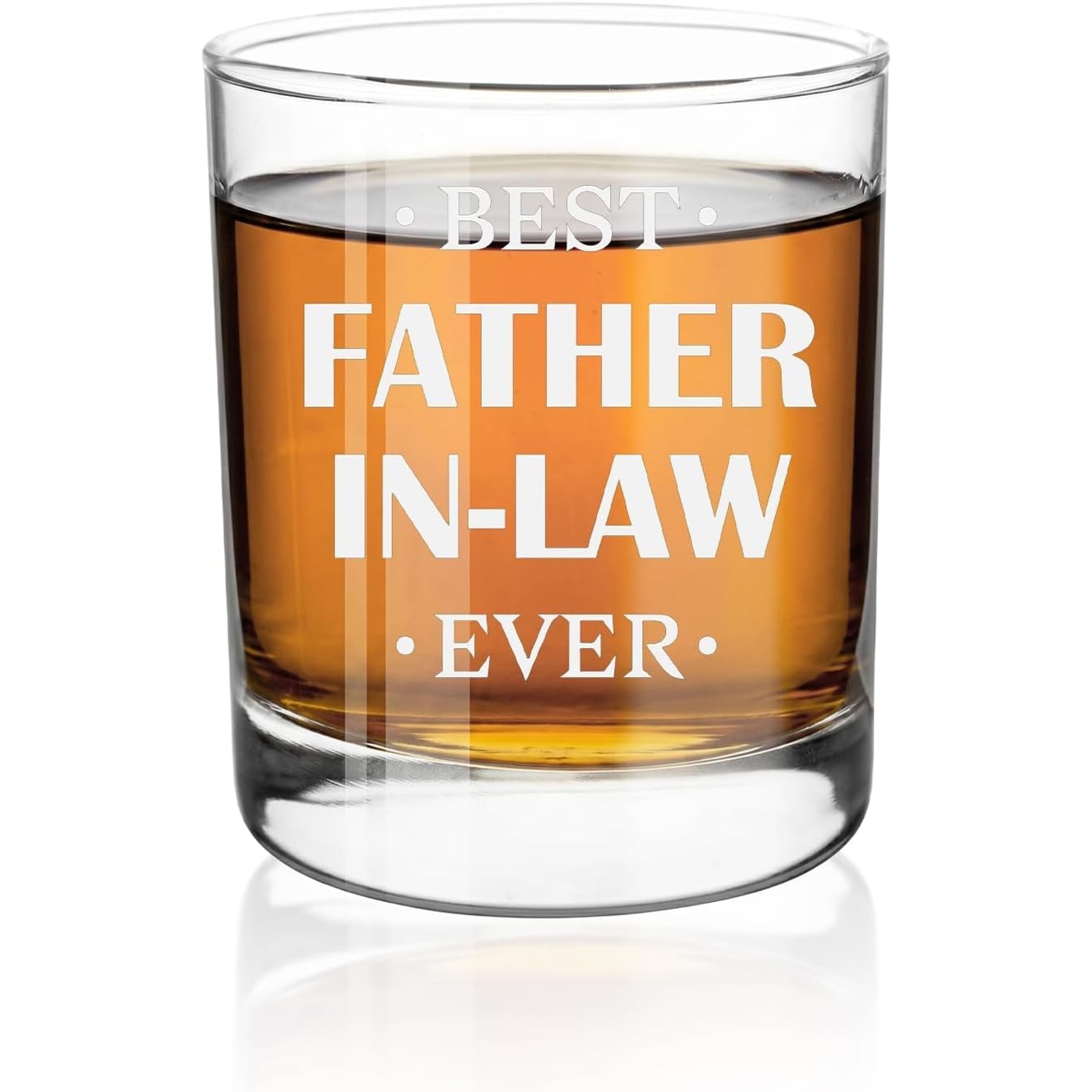 Father-in-Law Engraved Whisky Glass
