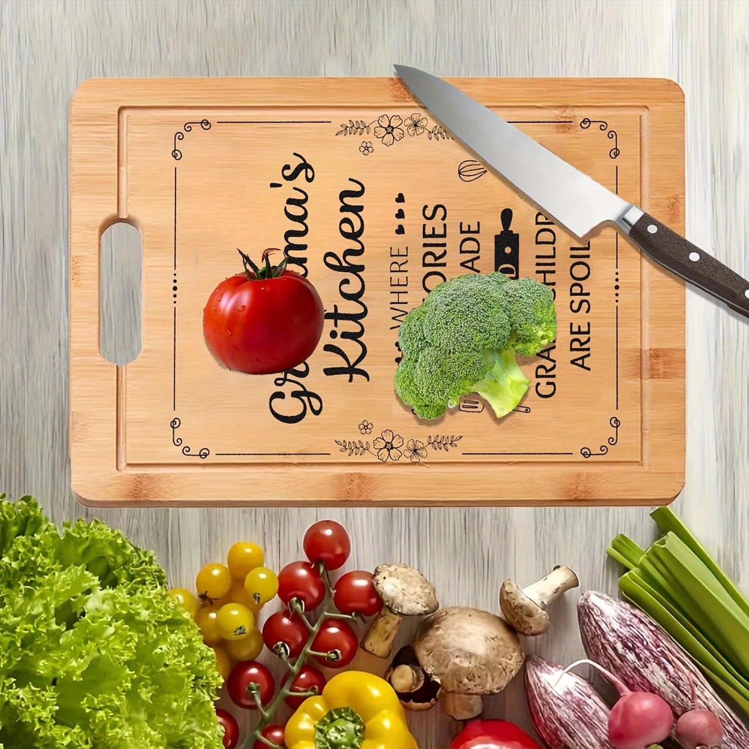 Grandma's Kitchen Engraved Chopping Board: image 5