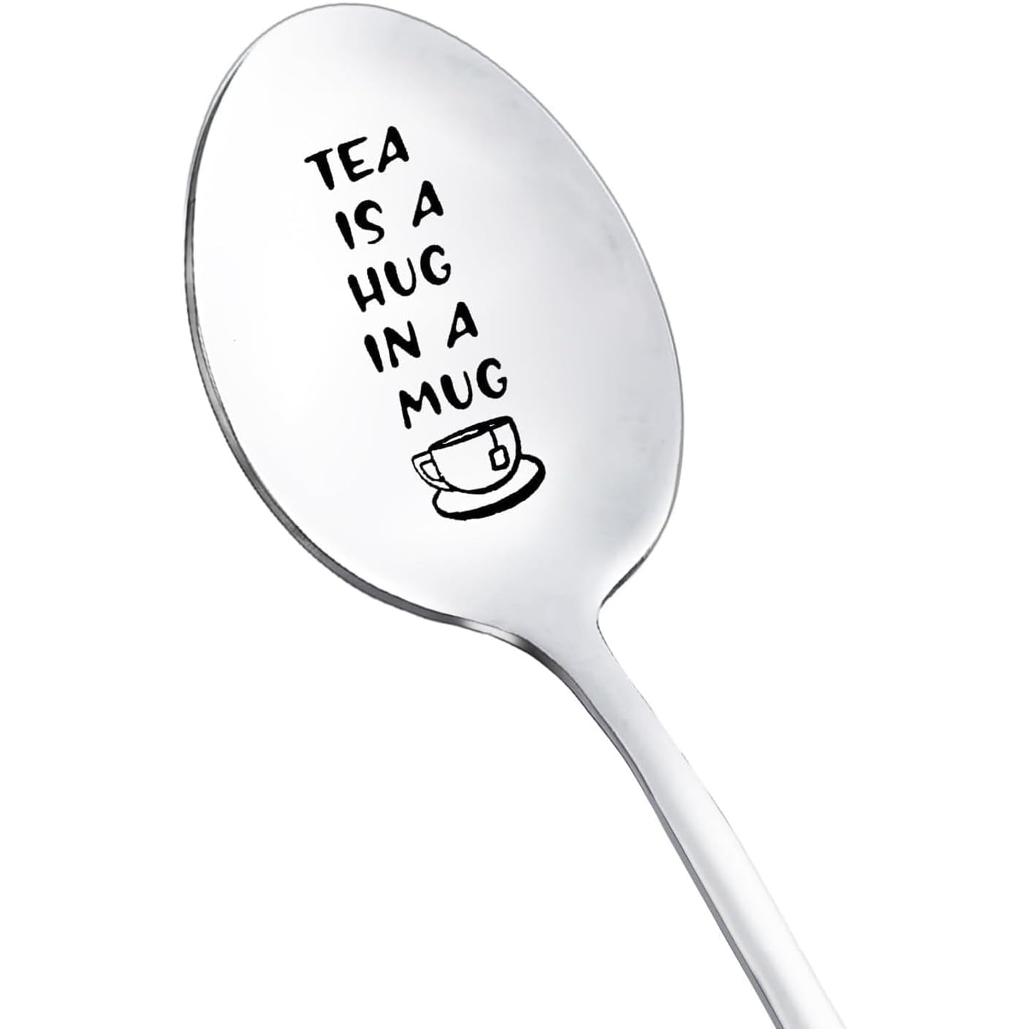 Tea Is a Hug Engraved Teaspoon