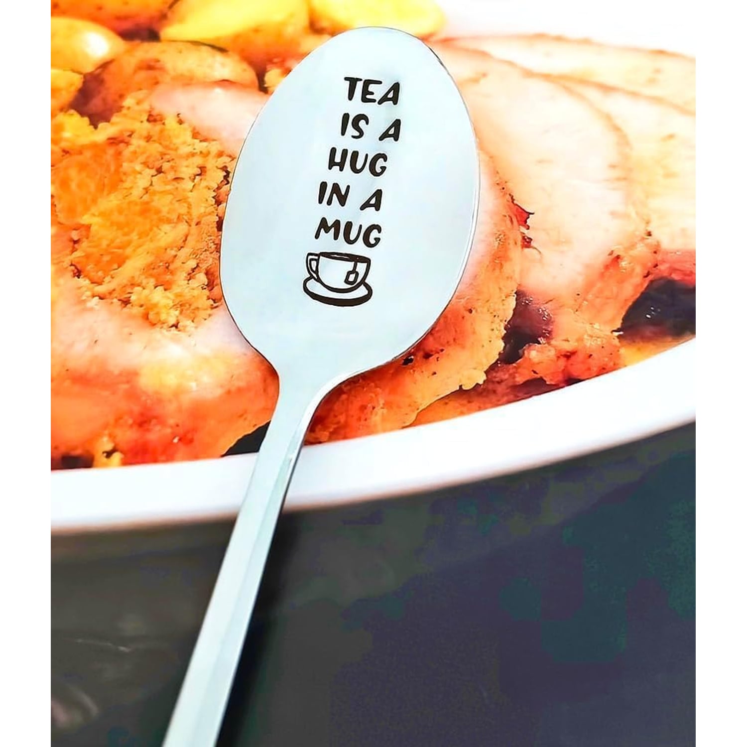 Tea Is a Hug Engraved Teaspoon: image 5