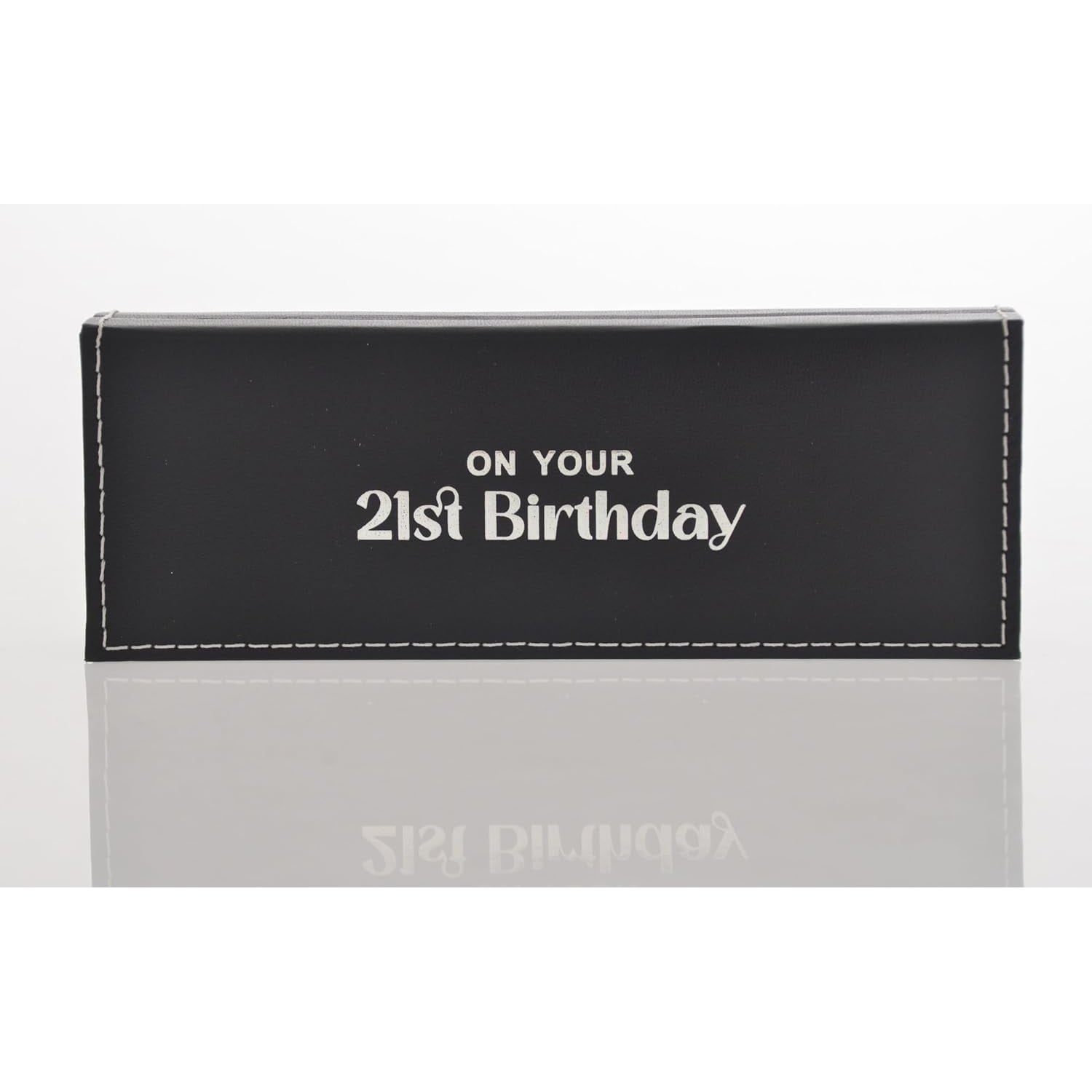 21st Birthday Engraved Ballpoint Pen in Gift Box: image 3
