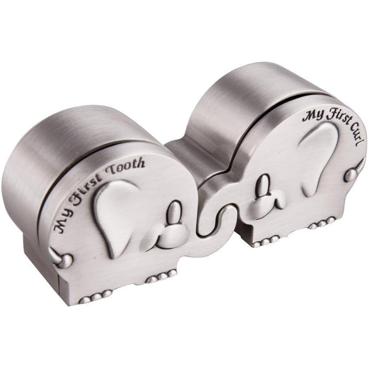 First Tooth and Curl Engraved Keepsake Boxes (Set of 2): image 8